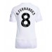 Manchester United Bruno Fernandes #8 Bortedrakt Dame 2025-26 Korte ermer